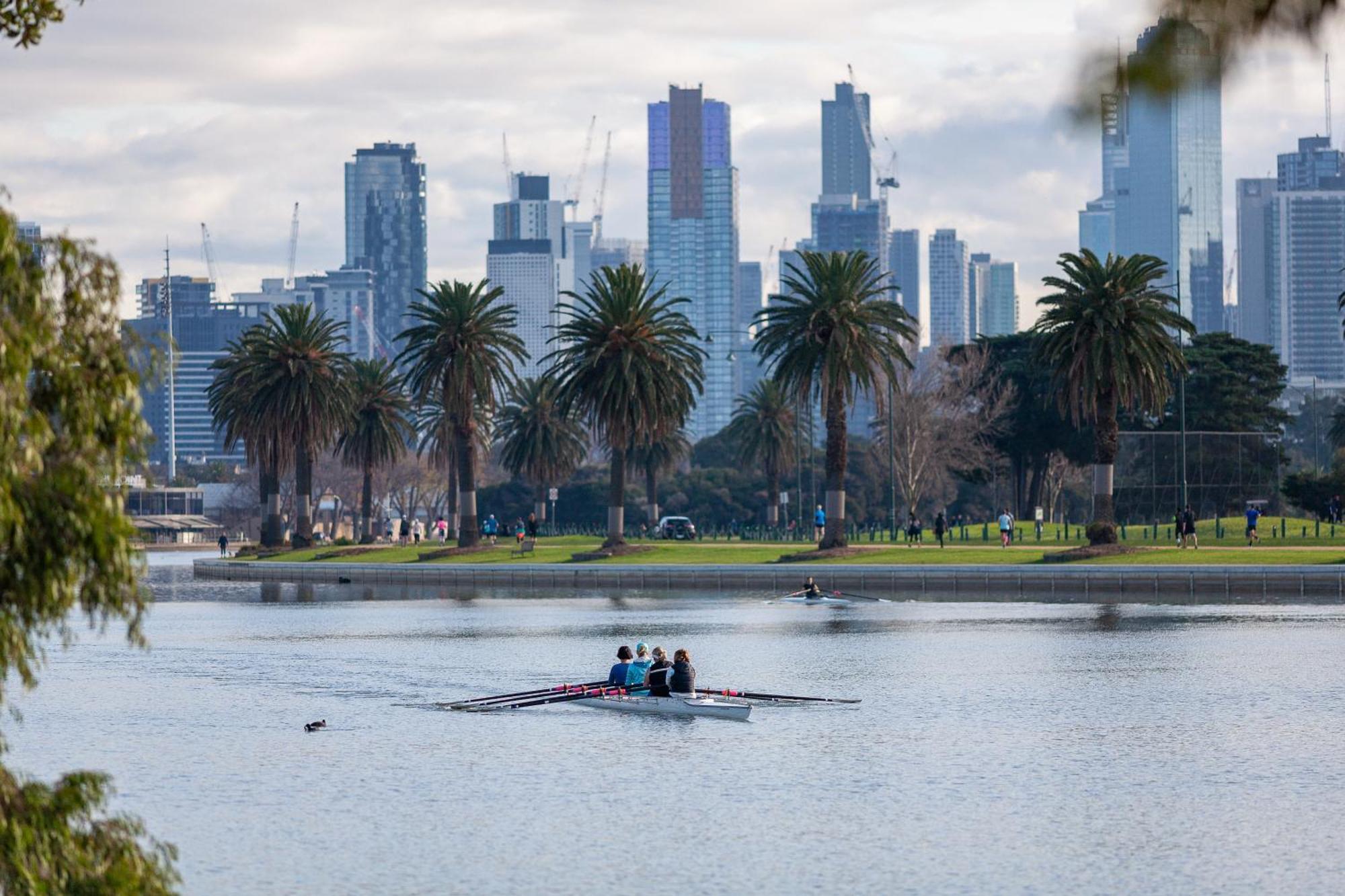 Modern Quiet 1 & 2 Bed Apt Opposite Albert Park Melbourne Exteriör bild